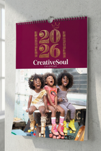 Load image into Gallery viewer, 2026 CreativeSoul Wall Calendar (Large Format)