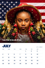 Load image into Gallery viewer, July 2027 calendar page