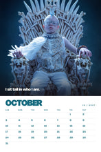 Load image into Gallery viewer, October 2027 calendar page