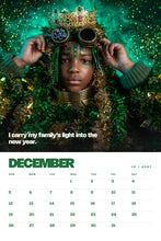 Load image into Gallery viewer, December 2027 calendar page