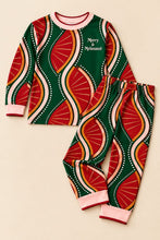 Load image into Gallery viewer, Merry &amp; Melanated print pajama set, photo 1