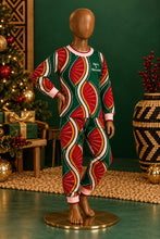Load image into Gallery viewer, Merry &amp; Melanated print pajama set, photo 2