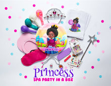 Load image into Gallery viewer, Princess Spa Party Box